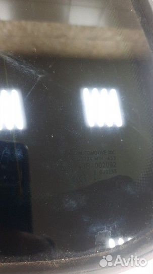 Стекло кузовное заднее левое Volkswagen Touareg