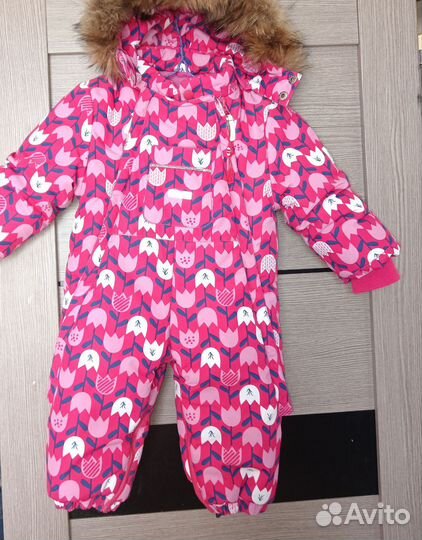 Зимний комбинезон для девочки 80