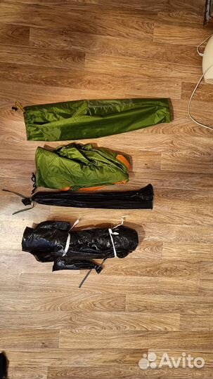 Палатка туристическая 3 местная двухслойная