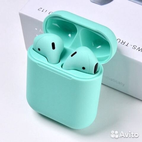 Сенсорные наушники AirPods I12-TWS 5.0 Мята