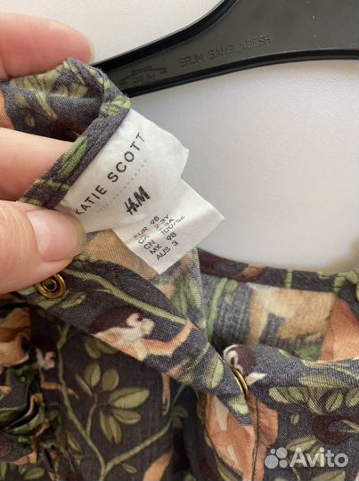 Комбинезон для девочки H&M 98 2-3 года