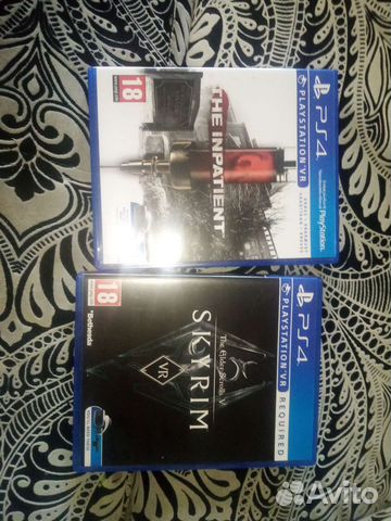 Диски PS4 PlayStation vr