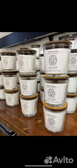 Свеча из кокосового воска