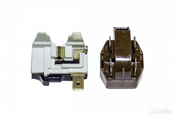 Реле напряжения, пусковое, тепловое холодильника