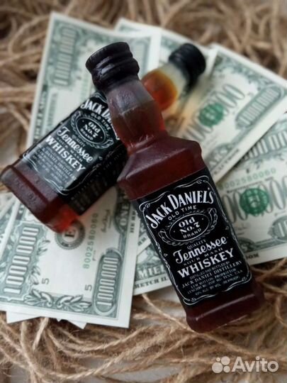 Мыло ручной работы Jack Daniels в коробочке