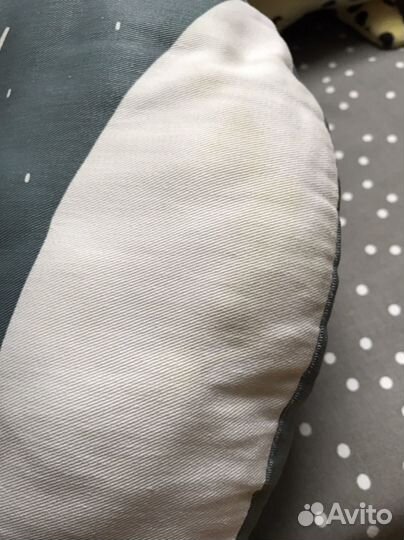 Подушка круглая с мишкой hm