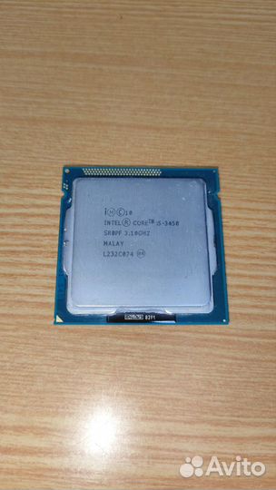 Процессор intel core i5 3450