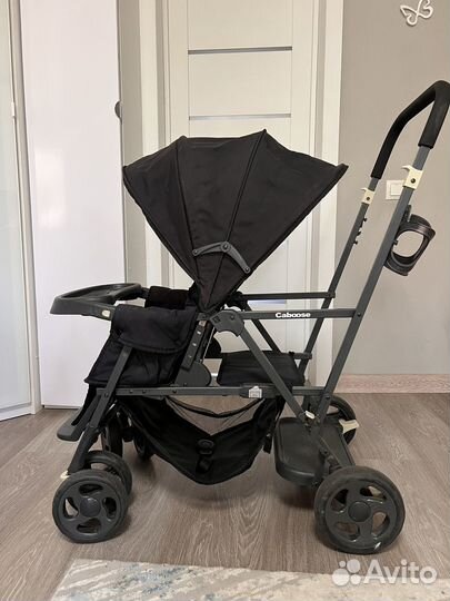 Коляска для погодок joovy caboose
