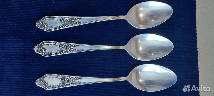 Ложка столовая Серебро 875 проба СССР