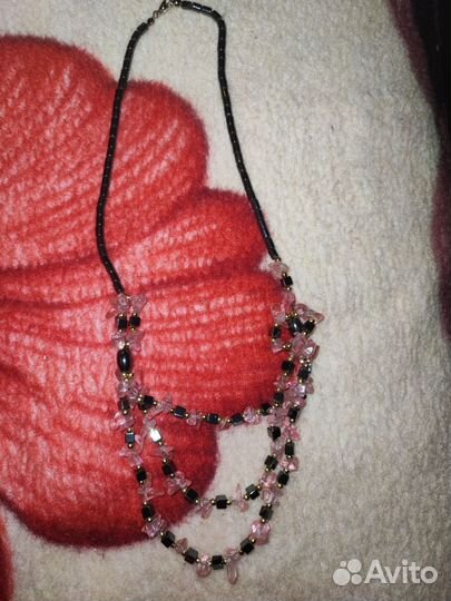 Колье из циркония