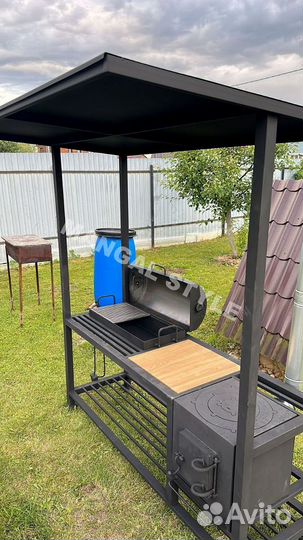 Мангал лофт