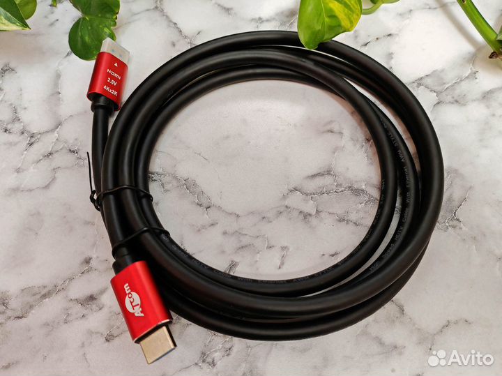 Новый кабель hdmi(m) -hdmi(m) Atcom, ver.2.0, 4К