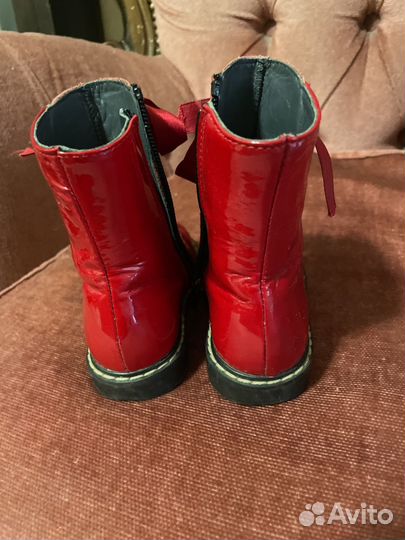 Ботинки для девочки натуральная кожа 23р