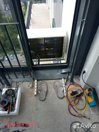 Монтаж,Закладка трассы,Кондиционеров Альпинист