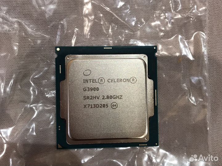 Intel celeron g3900 1151