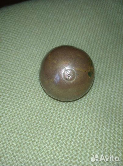 Шарик медный массажный СССР