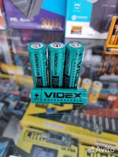 Аккумулятор Li-ion 14500 3.7v 800mAh+