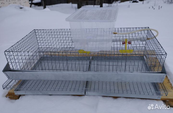 Клетка для перепелов новая на 30 птиц