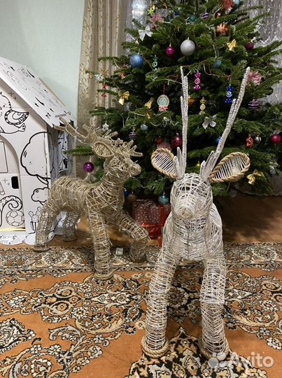 Новогодний олень