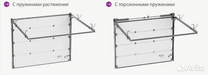 Гаражные секционные ворота Алютех 3000х2250 мм