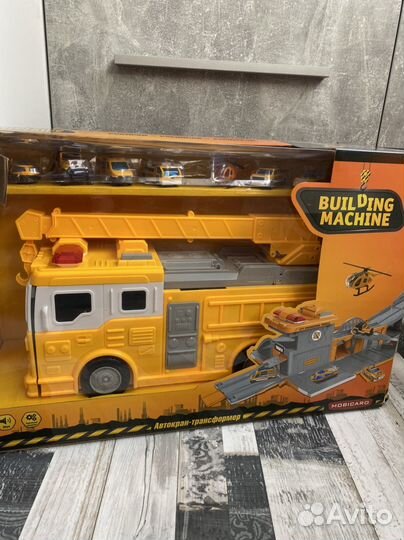 Набор игровой mobicaro Парковка Машина Кран