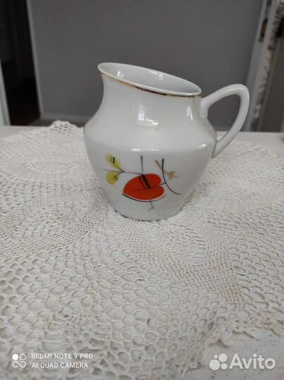 Молочник, сливочник винтаж