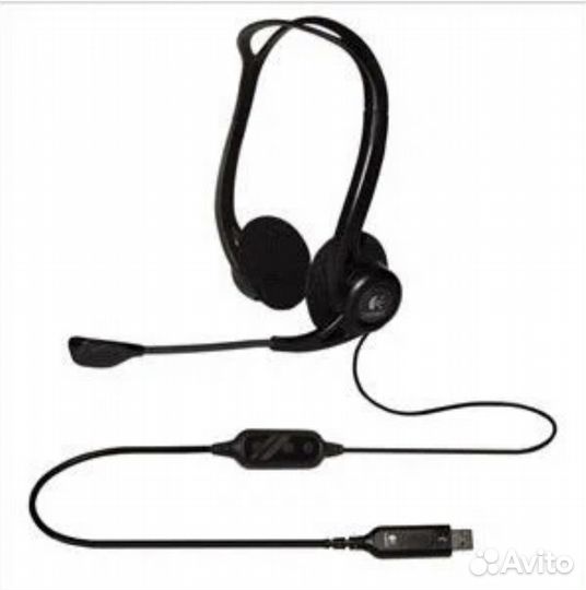 Компьютерная гарнитура Logitech USB Headset 960