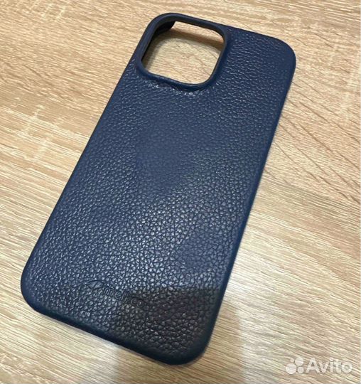 Кожаный чехол накладка iPhone 14 Pro Max