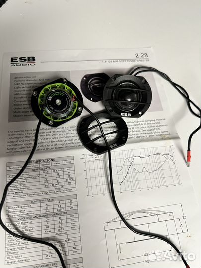 Твитеры ESB audio