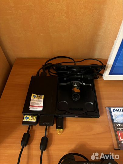 Sony playstation 2 slim + телевизор
