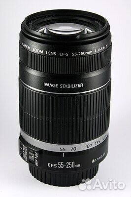 Canon EF-S 55-250mm f/4-5.6 IS + Фильтр UV