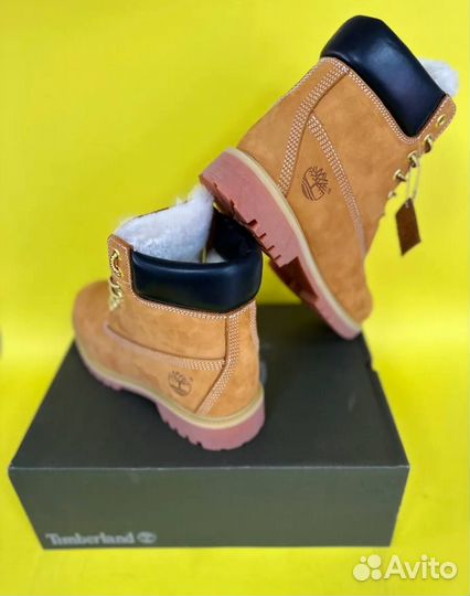 Timberland 6inch Premium на меху оригинал