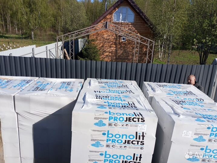 Газосиликатные газоблоки Бонолит