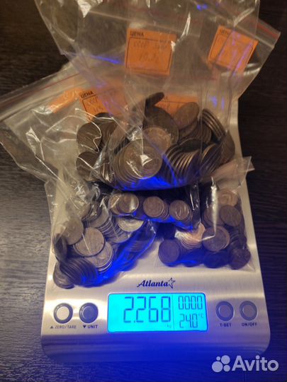 Монеты СССР и гкчп 5,8 кг