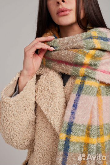 Женский теплый платок