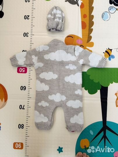 Вязаный комбинезон 62