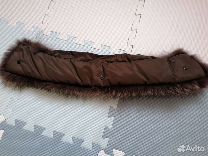 Опушка натуральный мех на Воротник или капюшон