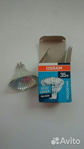 Лампа osram decostar, GU5.3, 12В, 35Вт (4 шт)