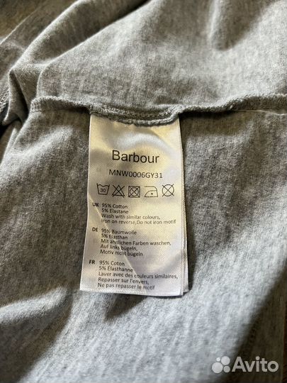 Лонгслив barbour оригинал