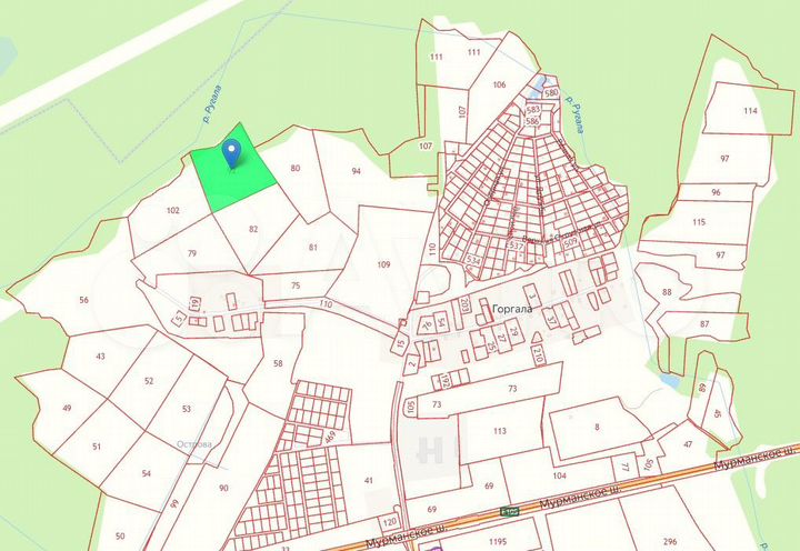 Участок 7,6 га (СНТ, ДНП)