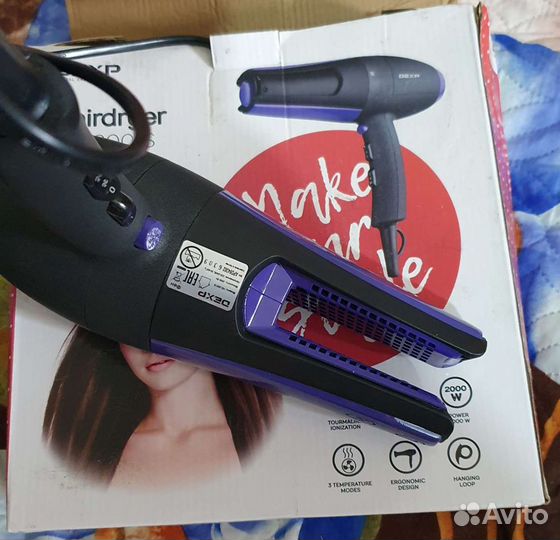 Фен dexp HD-2001S