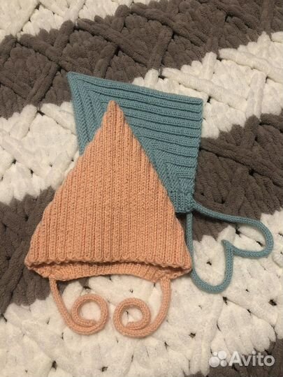 Детская шапка гномик эльф ручная работа