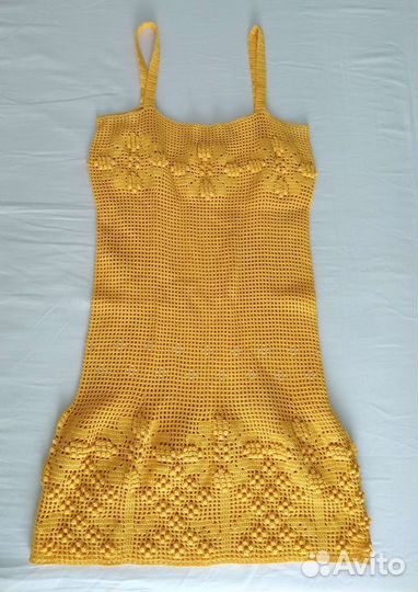 Платье вязаное