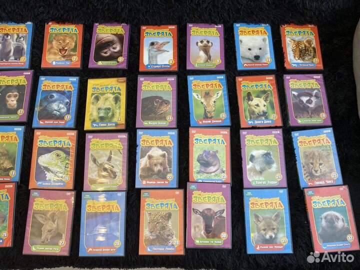 Коллекция Твои веселые друзья зверята dvd журналы