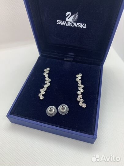 Серьги Swarovski оригинал