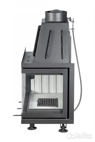 Камин Экокамин Альфа 700 R два стекла правая