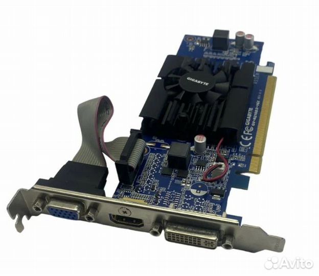 Видеокарта gigabyte GeForce 210 GV-N210D3-1GI 1GB