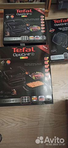 Коробка optigrill tefal