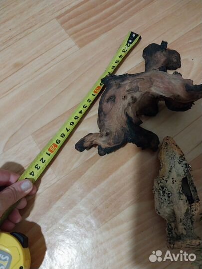 Декор аквариум коряга замок домик