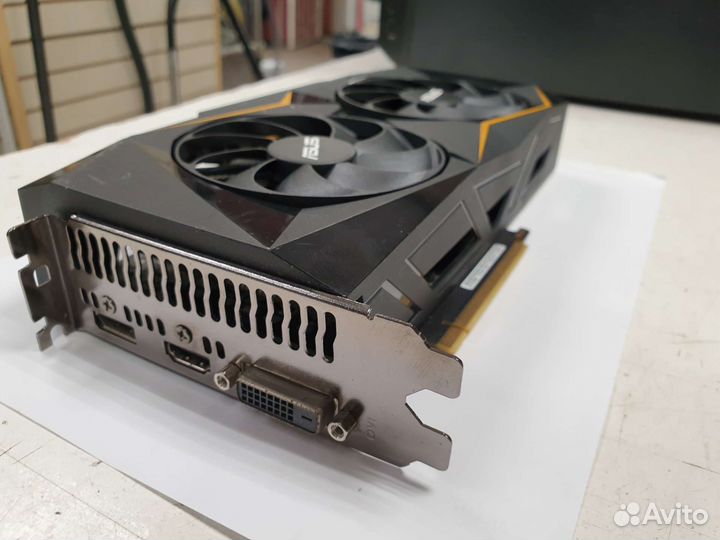 Игровая видеокарта Asus GeForce GTX1660 Super 6Gb